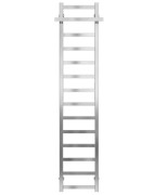 Полотенцесушитель водяной Deffi Nicolе П14 400х1600 боковое левое подключение хром A.NI.160.40.14.C.B