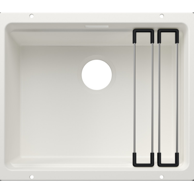 Мийка для кухні прямокутна Blanco ETAGON 500-U SILGRANIT PuraDur білий 527759