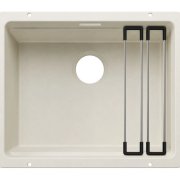 Мийка для кухні прямокутна Blanco ETAGON 500-U SILGRANIT PuraDur ніжний білий 527756