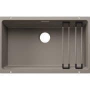 Мойка для кухни прямоугольная Blanco ETAGON 700-U SILGRANIT PuraDur серый беж 527769