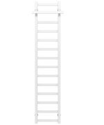 Полотенцесушитель водяной Deffi Nicolе П14 400х1600 нижнее подключение белый A.NI.160.40.14.W.A