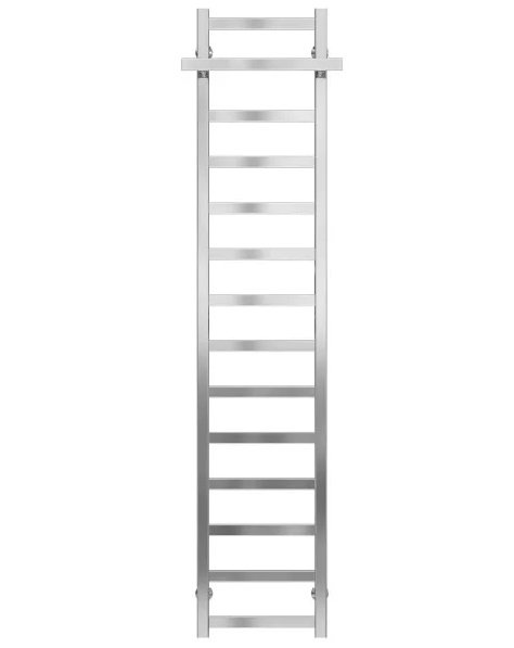 Полотенцесушитель водяной Deffi Nicolе П14 400х1600 боковое левое подключение хром A.NI.160.40.14.C.B