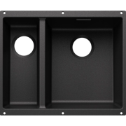 Мойка для кухни прямоугольная Blanco SUBLINE 340/160-U SILGRANIT PuraDur антрацит 527813