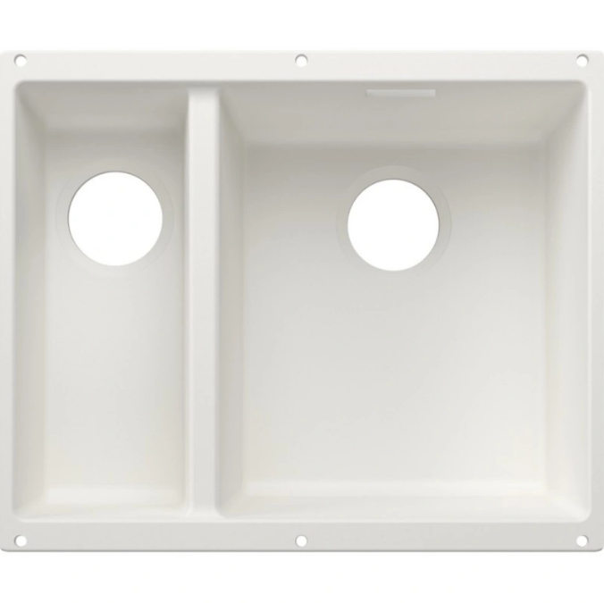 Мийка для кухні прямокутна Blanco SUBLINE 340/160-U SILGRANIT PuraDur білий 527815