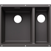 Мийка для кухні прямокутна Blanco SUBLINE 340/160-U SILGRANIT PuraDur темна скеля 527822