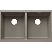 Мийка для кухні прямокутна Blanco SUBLINE 350/350-U SILGRANIT PuraDur сірий беж 527833