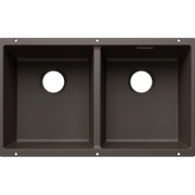 Мийка для кухні прямокутна Blanco SUBLINE 350/350-U SILGRANIT PuraDur кава 527832