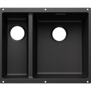 Мийка для кухні прямокутна Blanco SUBLINE 340/160-U SILGRANIT PuraDur антрацит 527813