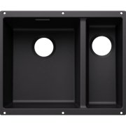 Мийка для кухні прямокутна Blanco SUBLINE 340/160-U SILGRANIT PuraDur чорний 527818
