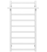 Сушка для рушників водяна Deffi Nicolе П9 500х1000 бічне праве підключення білий A.NI.100.50.9.W.C