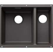 Мийка для кухні прямокутна Blanco SUBLINE 340/160-U SILGRANIT PuraDur темна скеля 527822