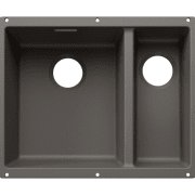 Мийка для кухні прямокутна Blanco SUBLINE 340/160-U SILGRANIT PuraDur вулканічний сірий 527819