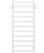 Полотенцесушитель водяной Deffi Nicolе П11 500х1200 нижнее подключение белый A.NI.120.50.11.W.A