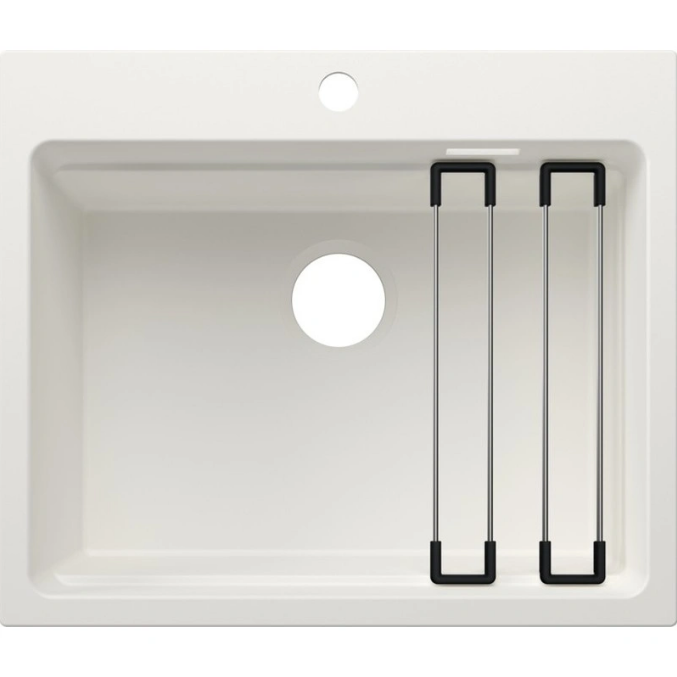 Мийка для кухні прямокутна Blanco ETAGON 6 SILGRANIT PuraDur білий 527751