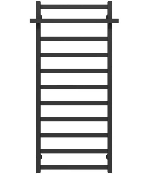 Сушка для рушників водяна Deffi Nicolе П11 500х1200 бічне праве підключення чорний A.NI.120.50.11.B.C