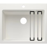 Мойка для кухни прямоугольная Blanco ETAGON 6 SILGRANIT PuraDur белый 527751