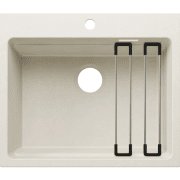 Мойка для кухни прямоугольная Blanco ETAGON 6 SILGRANIT PuraDur нежный белый 527748