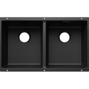 Мойка для кухни прямоугольная Blanco SUBLINE 350/350-U SILGRANIT PuraDur антрацит 527829