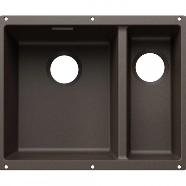 Мойка для кухни прямоугольная Blanco SUBLINE 340/160-U SILGRANIT PuraDur кофе 527824