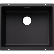 Мойка для кухни прямоугольная Blanco SUBLINE 500-U SILGRANIT PuraDur чёрный 527794