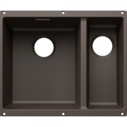 Мийка для кухні прямокутна Blanco SUBLINE 340/160-U SILGRANIT PuraDur кава 527824