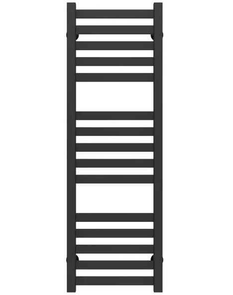 Сушка для рушників водяна Deffi Magnus П15 200х1000 нижнє підключення чорний A.MA.100.20.15.B.A