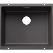 Мойка для кухни прямоугольная Blanco SUBLINE 500-U SILGRANIT PuraDur темная скала 527798