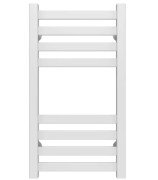 Полотенцесушитель водяной Deffi Magnus П8 200х600 боковое левое подключение белый A.MA.60.20.8.W.B