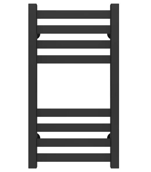 Полотенцесушитель водяной Deffi Magnus П8 200х600 боковое правое подключение черный A.MA.60.20.8.B.C