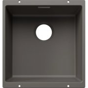 Мойка для кухни Blanco SUBLINE 400-U SILGRANIT PuraDur вулканический серый 527787
