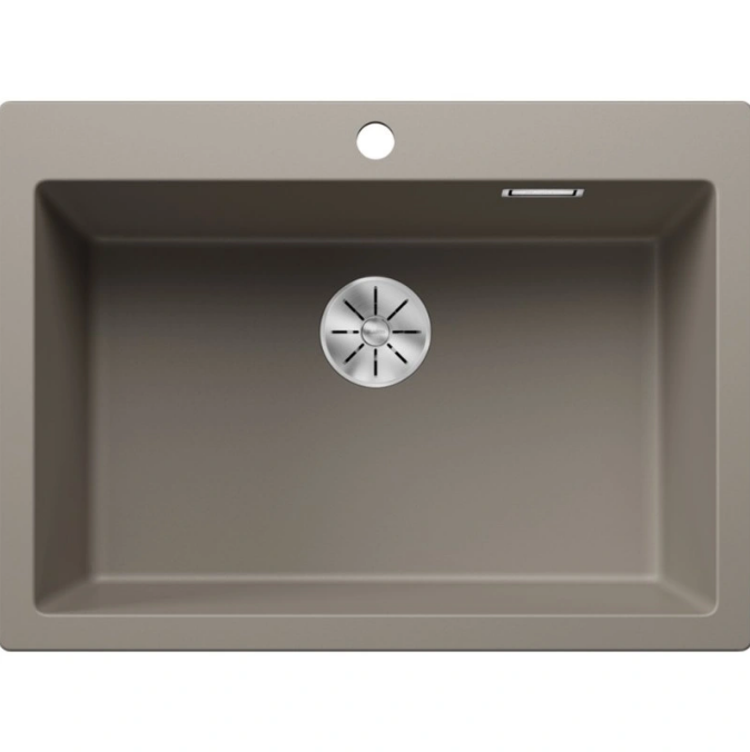 Мийка для кухні прямокутна Blanco PLEON 8 SILGRANIT PuraDur сірий беж 523050