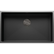 Мойка для кухни прямоугольная Blanco CLARON 700-U Durinox Dark Steel Edition 527835