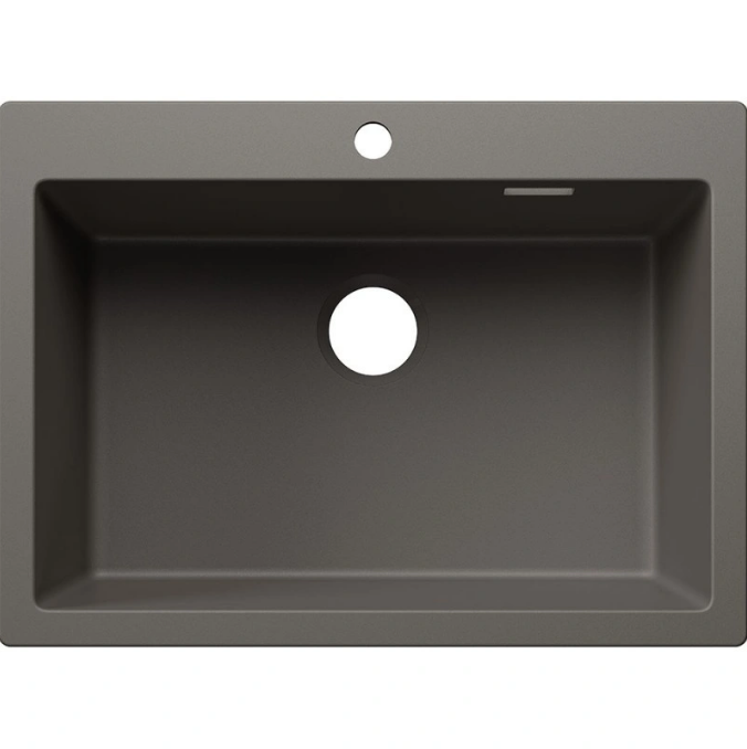 Мойка для кухни прямоугольная Blanco PLEON 8 SILGRANIT PuraDur вулканический серый 527779