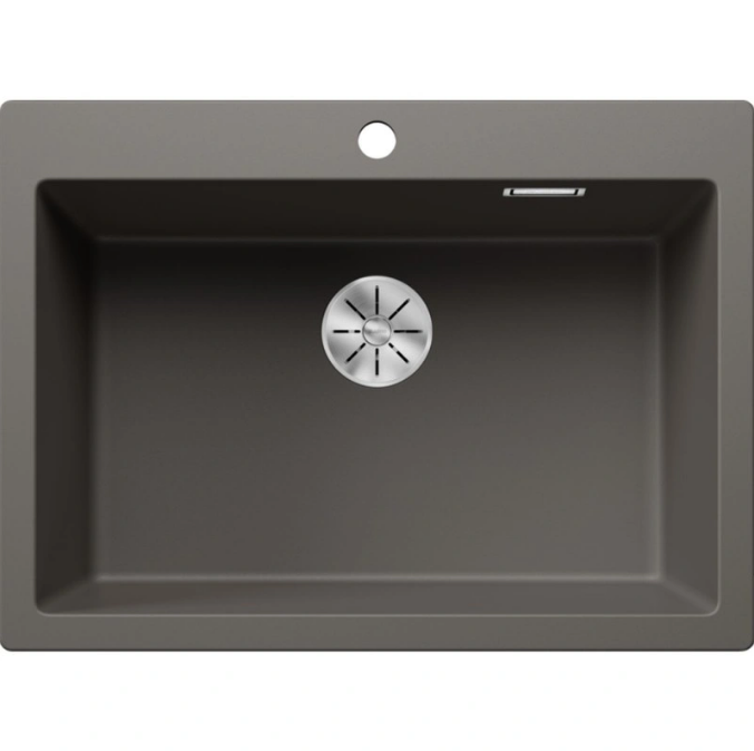 Мойка для кухни прямоугольная Blanco PLEON 8 SILGRANIT PuraDur вулканический серый 527323