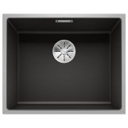 Мойка для кухни прямоугольная Blanco SUBLINE 500-IF SteelFrame SILGRANIT PuraDur черный 525997
