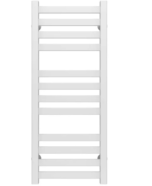 Полотенцесушитель водяной Deffi Magnus П12 300х800 боковое левое подключение белый A.MA.80.30.12.W.B
