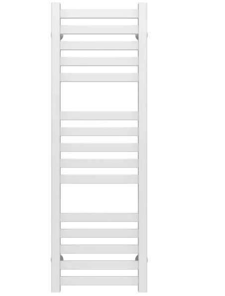 Сушка для рушників водяна Deffi Magnus П15 300х1000 нижнє підключення білий A.MA.100.30.15.W.A