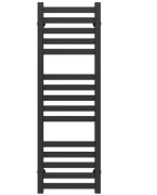 Полотенцесушитель водяной Deffi Magnus П15 300х1000 боковое левое подключение черный A.MA.100.30.15.B.B