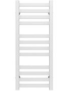 Полотенцесушитель водяной Deffi Magnus П12 300х800 нижнее подключение белый A.MA.80.30.12.W.A