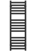 Сушка для рушників водяна Deffi Magnus П15 300х1000 нижнє підключення чорний A.MA.100.30.15.B.A