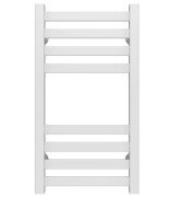 Полотенцесушитель водяной Deffi Magnus П8 300х600 нижнее подключение белый A.MA.60.30.8.W.A