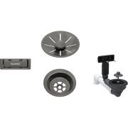 Отводная арматура Blanco InFino® нержавеющая сталь сатиновая темная сталь 207424