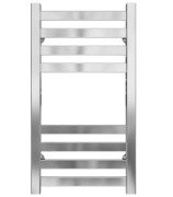 Полотенцесушитель водяной Deffi Magnus П8 400х600 боковое правое подключение хром A.MA.60.40.8.C.C