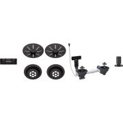 Отводная арматура Blanco InFino® для двух чаш нержавеющая сталь чёрный матовый 207442