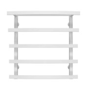 Сушка для рушників водяна Deffi Lotos П5 400х600 нижнє підключення білий A.LO.60.40.5.W.A