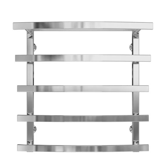 Полотенцесушитель водяной Deffi Lotos П5 400х600 боковое левое подключение хром A.LO.60.40.5.C.B