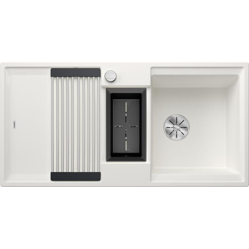 Мийка для кухні прямокутна Blanco ADIRA 6 S SILGRANIT білий 527605