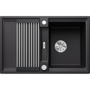 Мийка для кухні прямокутна Blanco ADIRA 45 S SILGRANIT чорний 527585