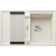 Мойка для кухни прямоугольная Blanco ADIRA 45 S SILGRANIT нежный белый 527590