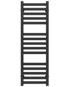 Сушка для рушників водяна Deffi Magnus П15 400х1000 бічне праве підключення чорний A.MA.100.40.15.B.C